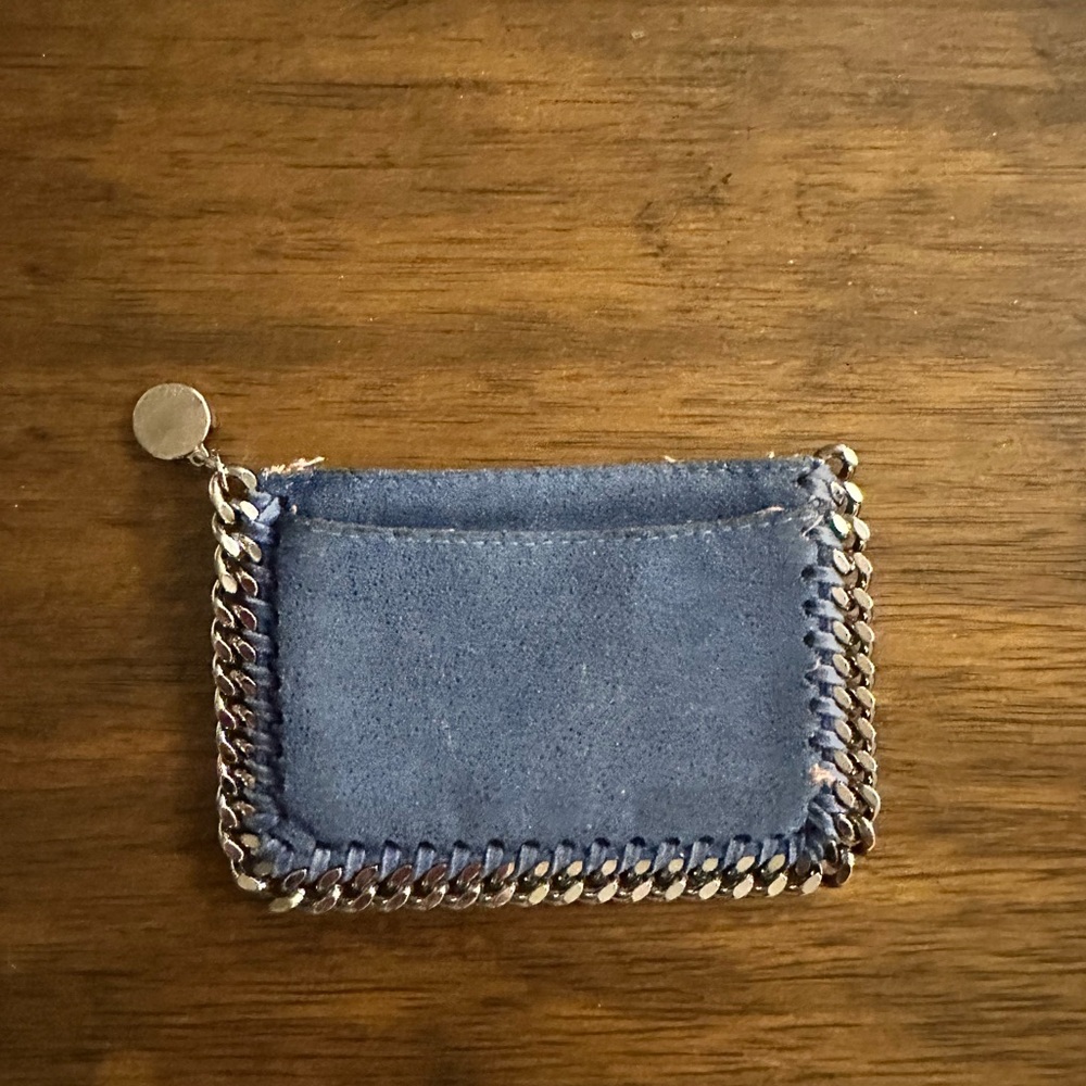 Stella McCartney Chain-Trim Cardholder wallet
